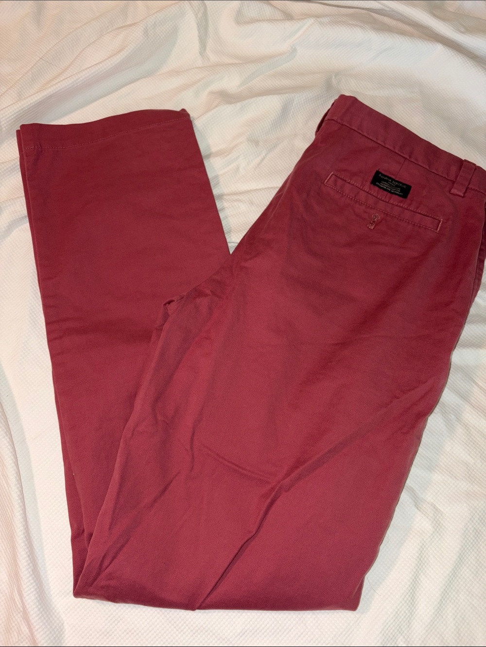 Banana Republic Men's Burgundy Chinos